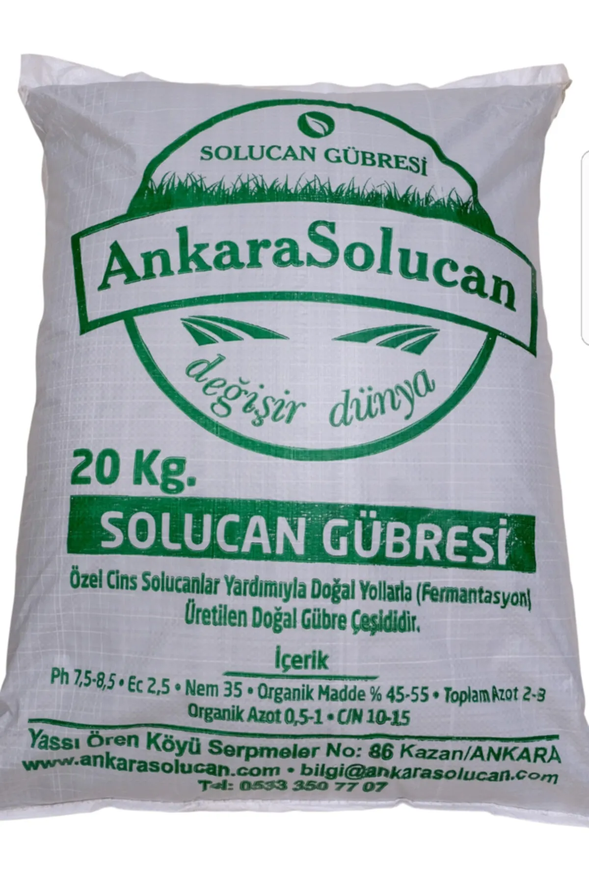 Ankara solucan solucan gübresi 