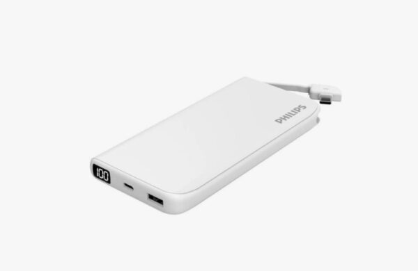 Philips 10000 mAh 22.5W USB ve Type-C PD Üç Çıkışlı Led Göstergeli Powerbank